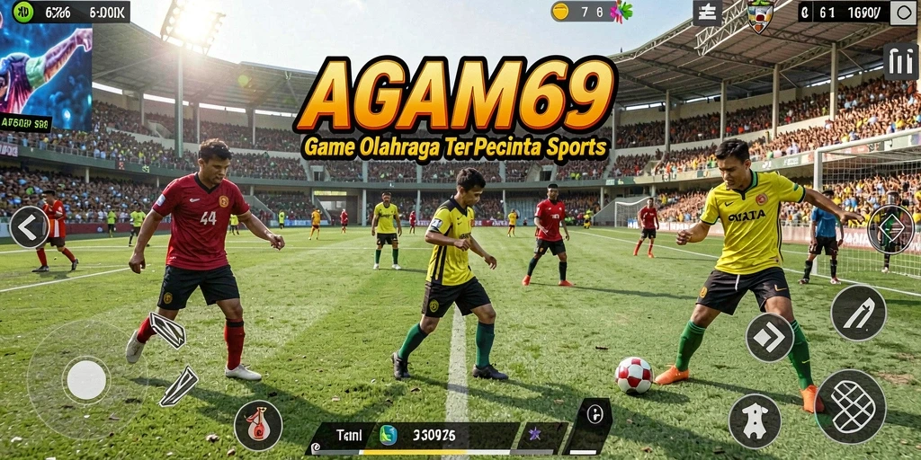 Tampilan gameplay mendebarkan di AGAM69 yang menampilkan berbagai olahraga.