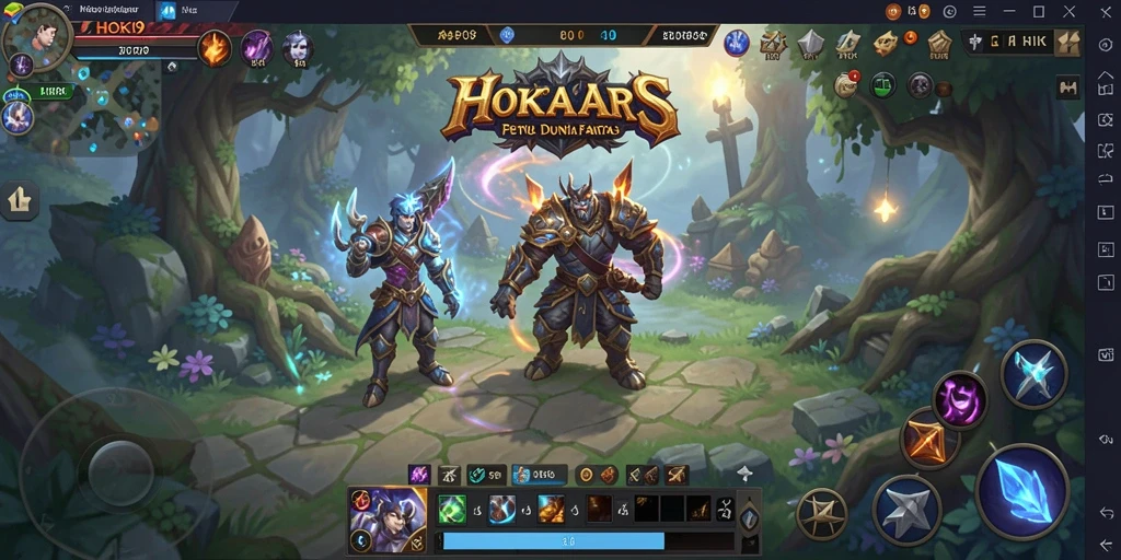 Tampilan gameplay HOKI9 yang memukau dalam dunia ARPG.