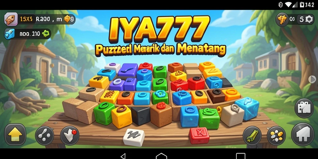 Tampilan gameplay menantang di IYA777, penuh teka-teki seru.