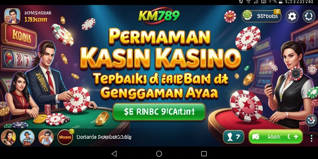 Tampilan gameplay kasino yang seru dan mengasyikkan di KM789.