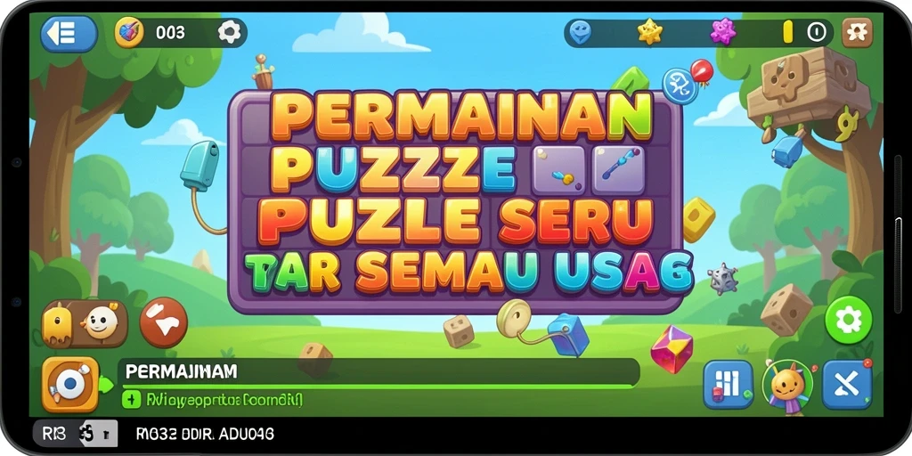 Screenshot gameplay RR33 menampilkan tantangan puzzle seru yang menantang.